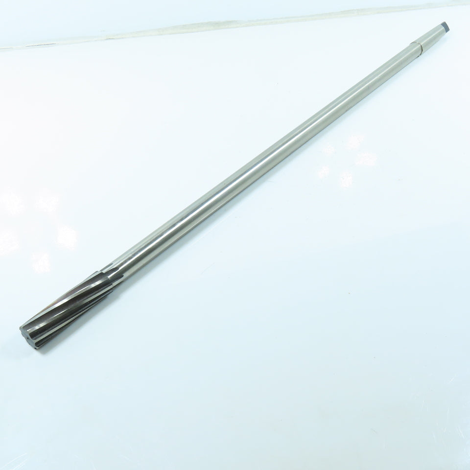 Yankee 3/4" Extended Length Chucking Reamer 8 Flute #2 Morse Taper Shank 24" OAL
