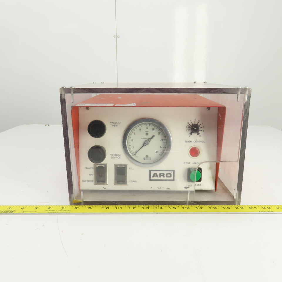 ARO F099-1080-13 Non-Porous Package Vaccuum Test System W/Enclosure