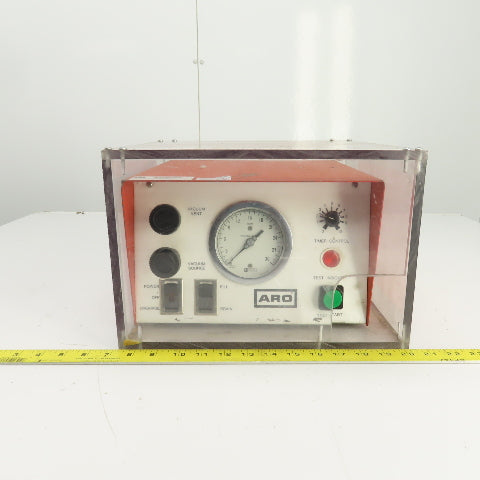 ARO F099-1080-13 Non-Porous Package Vaccuum Test System W/Enclosure