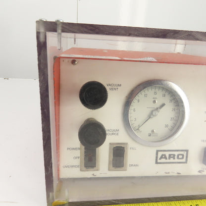 ARO F099-1080-13 Non-Porous Package Vaccuum Test System W/Enclosure