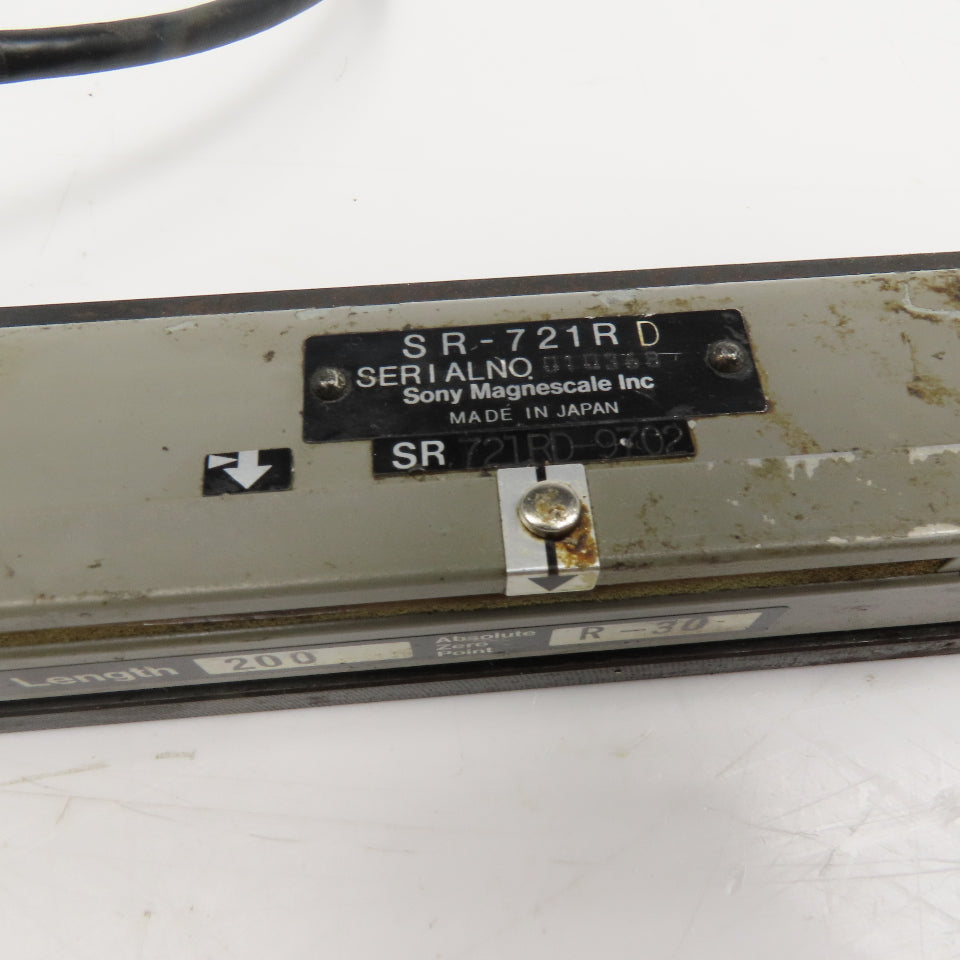 Sony SR-721RD 200mm Magnescale Linear Scale