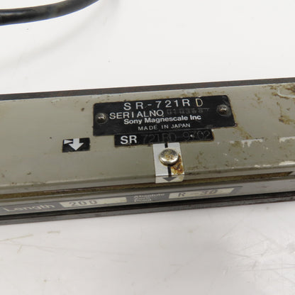 Sony SR-721RD 200mm Magnescale Linear Scale