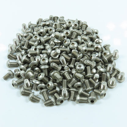 5/16"-18 x 1/2" Stainless Steel Button Socket Head Cap Screw Bolt Lot Of 235