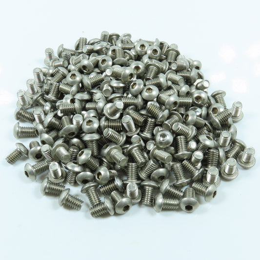 5/16"-18 x 1/2" Stainless Steel Button Socket Head Cap Screw Bolt Lot Of 235