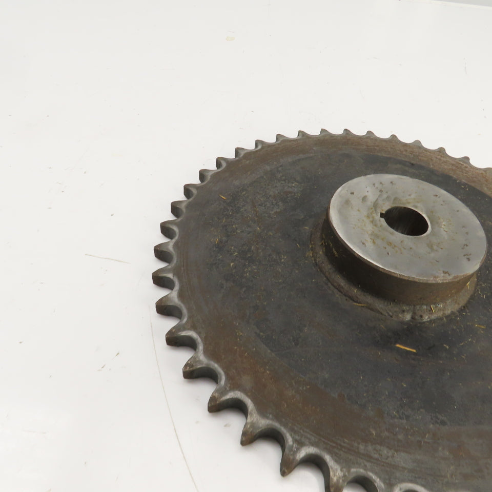 44TL 44 Tooth #80/1 Pitch Roller Chain Sprocket 14-9/16" OD 1-1/4" Keyed Bore