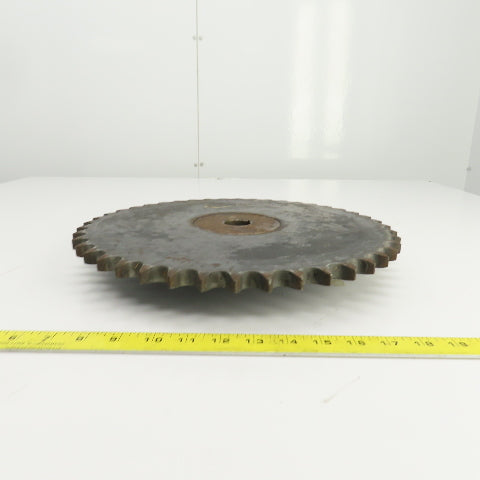 44TL 44 Tooth #80/1 Pitch Roller Chain Sprocket 14-9/16" OD 1-1/4" Keyed Bore