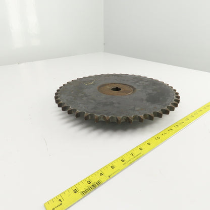 44TL 44 Tooth #80/1 Pitch Roller Chain Sprocket 14-9/16" OD 1-1/4" Keyed Bore