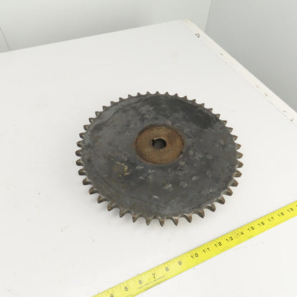 44TL 44 Tooth #80/1 Pitch Roller Chain Sprocket 14-9/16" OD 1-1/4" Keyed Bore