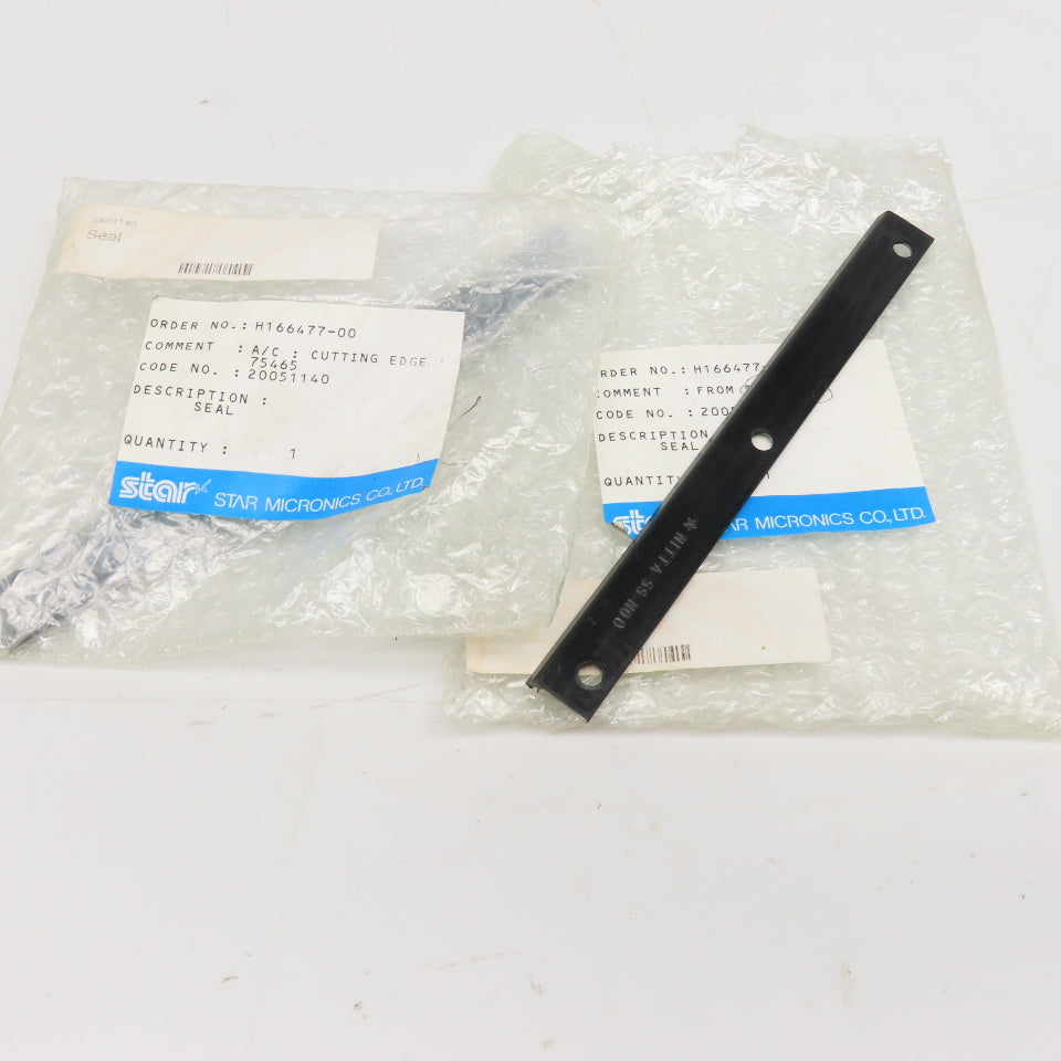 Star Micronics 20051140 Nitta SS No 0 Seal Lot Of 2