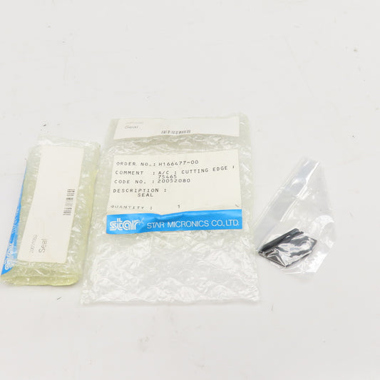 Star Micronics 20051080 Cutting Edge Seal 75465 Lot Of 2