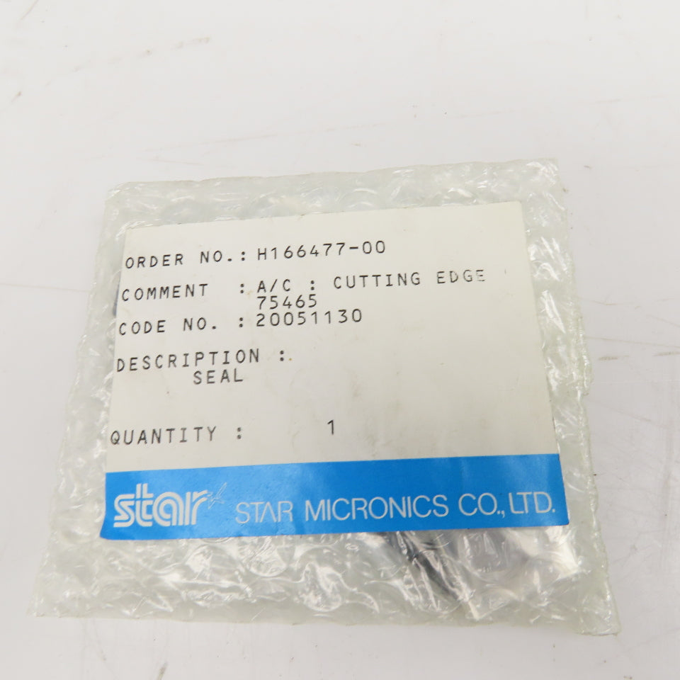 Star Micronics 20051130 Seal Lot Of 2