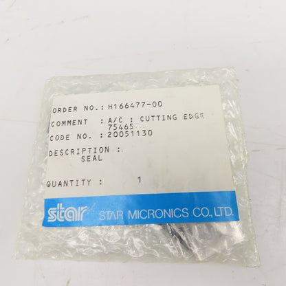 Star Micronics 20051130 Seal Lot Of 2