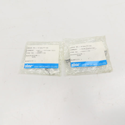 Star Micronics 20051130 Seal Lot Of 2