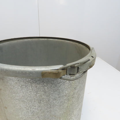 Quick-Clamp Rolled Edge Duct Nipple 10" Dia x 11" Galvanized Steel W/Clamp