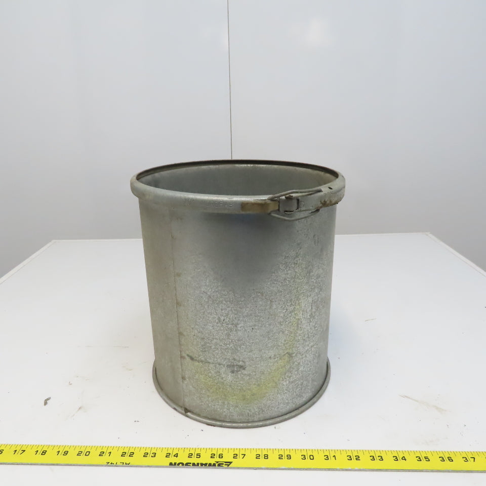 Quick-Clamp Rolled Edge Duct Nipple 10" Dia x 11" Galvanized Steel W/Clamp