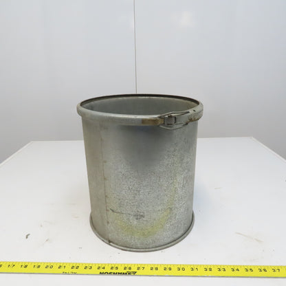 Quick-Clamp Rolled Edge Duct Nipple 10" Dia x 11" Galvanized Steel W/Clamp