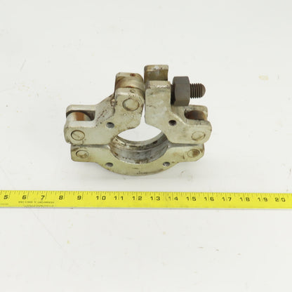 3" ID Steel Hinged Quick Connect Coupling 1-1/4" Hex Head Tightener