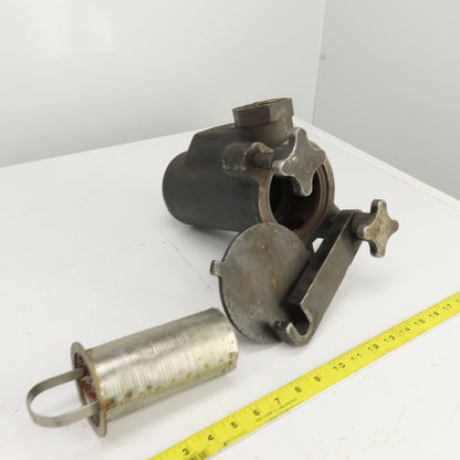 SE 1-1/2" NPT Iron Basket Strainer 125 FP2