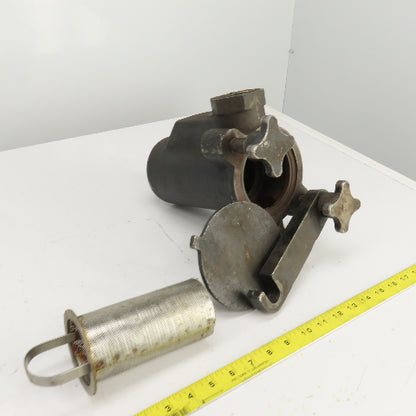 SE 1-1/2" NPT Iron Basket Strainer 125 FP2