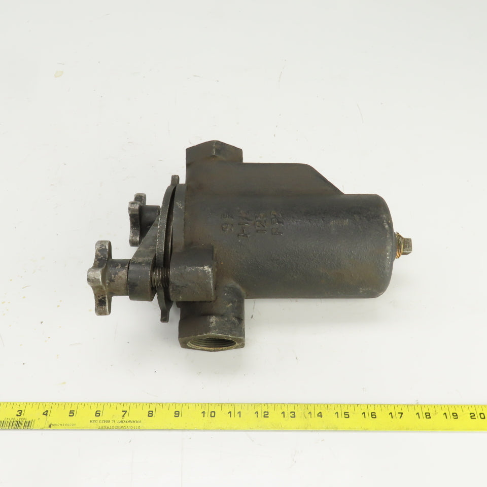 SE 1-1/2" NPT Iron Basket Strainer 125 FP2