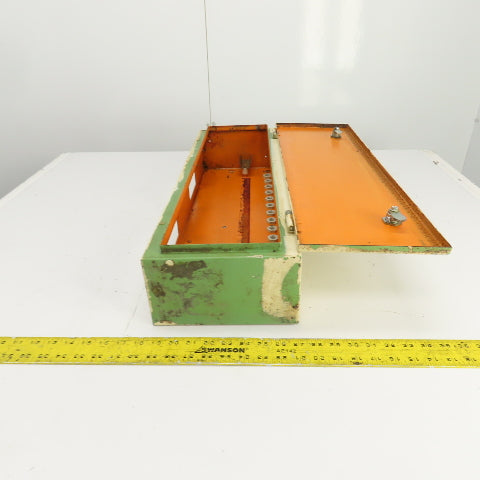 27-1/2" x 8-3/4" x 5" Wall Mount Electrical Enclosure/Junction Box Hinged Door