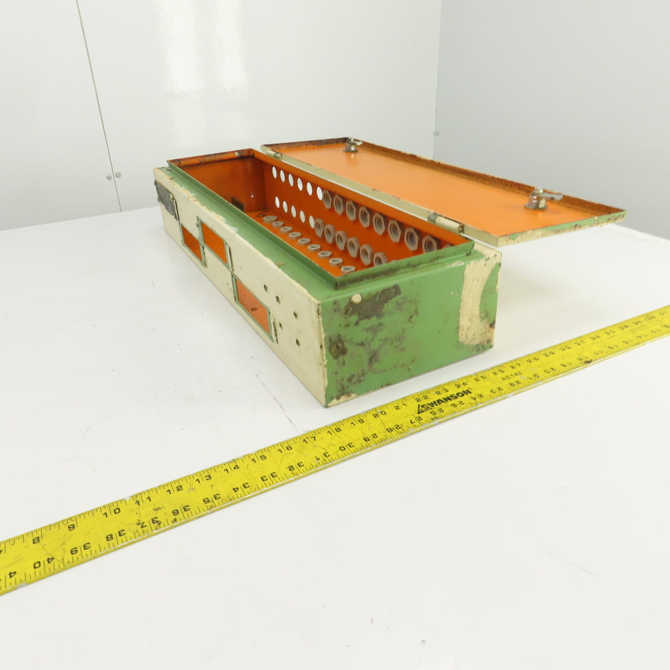 27-1/2" x 8-3/4" x 5" Wall Mount Electrical Enclosure/Junction Box Hinged Door