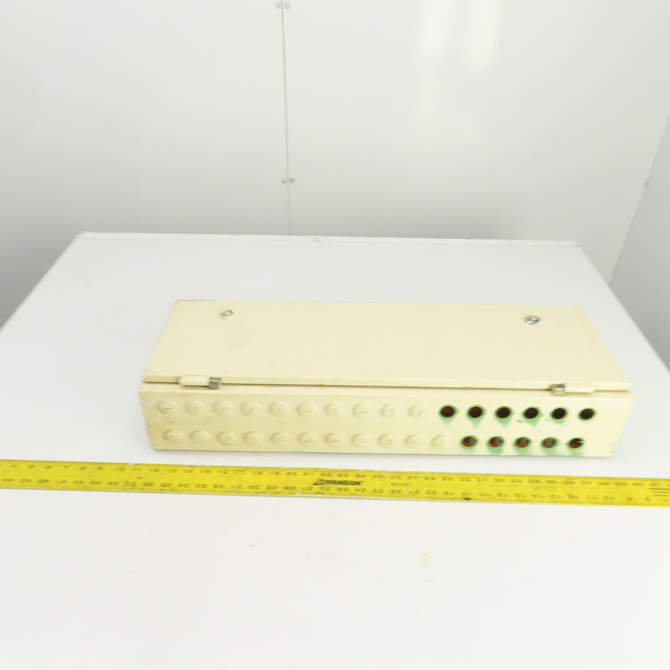27-1/2" x 8-3/4" x 5" Wall Mount Electrical Enclosure/Junction Box Hinged Door