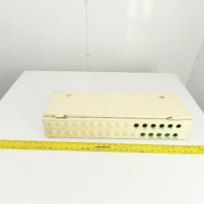 27-1/2" x 8-3/4" x 5" Wall Mount Electrical Enclosure/Junction Box Hinged Door
