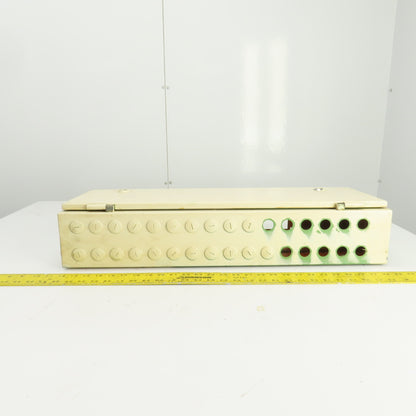 27-1/2" x 8-3/4" x 5" Wall Mount Electrical Enclosure/Junction Box Hinged Door