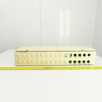 27-1/2" x 8-3/4" x 5" Wall Mount Electrical Enclosure/Junction Box Hinged Door