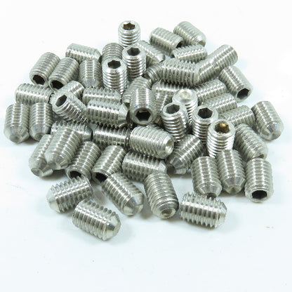 1/2"-13 x 3/4" Stainless Steel Cup Point Set Screw Bolt Lot of 55