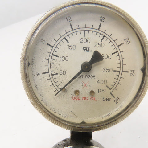 Concoa CGA 540 Oxygen Regulator 3000 PSI Max