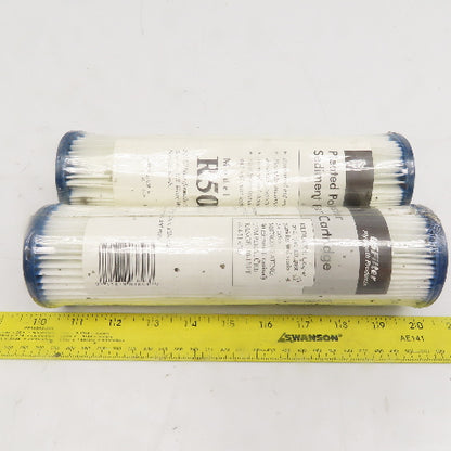 US Filter R50 Pleated Polyester Sediment Filter Cartridge Lot Of 2