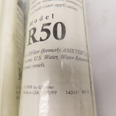 US Filter R50 Pleated Polyester Sediment Filter Cartridge Lot Of 2
