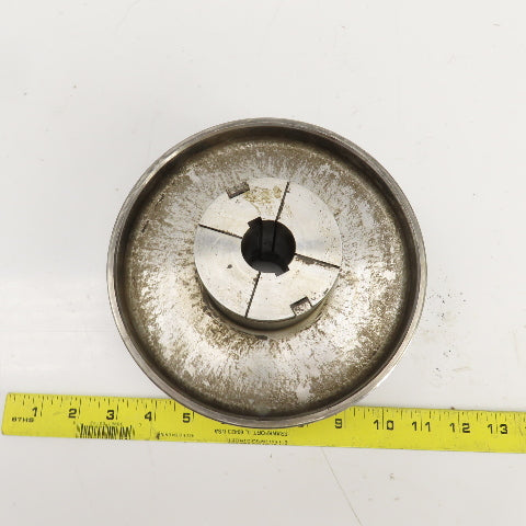 7-1/2" OD 1-3/4" W Shoulderless Flat Belt Drive Pulley 1-3/16" Bushed Bore
