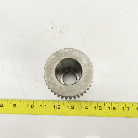 36 Tooth Sprocket Coupling Hub 3" OD 1-3/8" Smooth Bore
