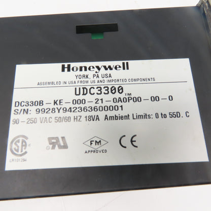 Honeywell UDC3300 Programmable Temperature Controller 90-250VAC