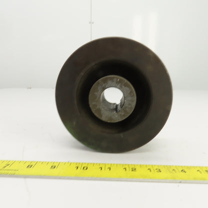 5-5/8" OD 3 Groove A-B V-Belt Pulley 1-1/16" Keyed Bore