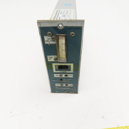 Electronics Inc. Model 260-P Blast Shot Flow Meter