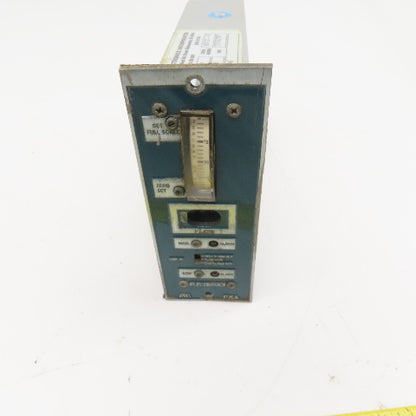 Electronics Inc. Model 260-P Blast Shot Flow Meter