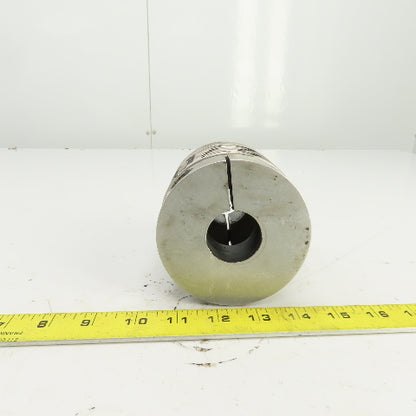 3-7/8" OD Flexible Aluminum Shaft Coupling 4-1/8" OAL 1-3/8" x 1-3/8" Bore