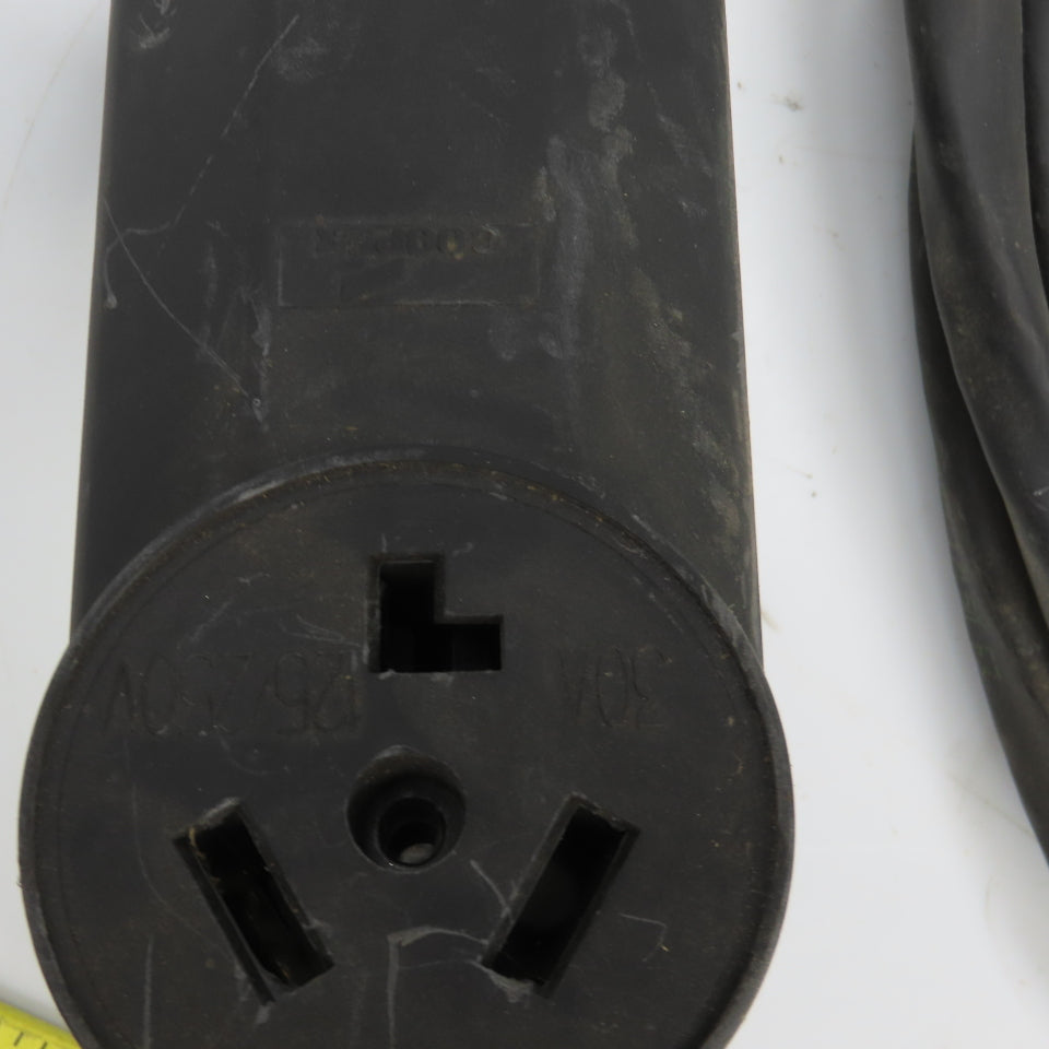 ESSEXEP 8 AWG 3 Conductor Cable W/10AWG Ground Type NM-B 15' W/30A Plug