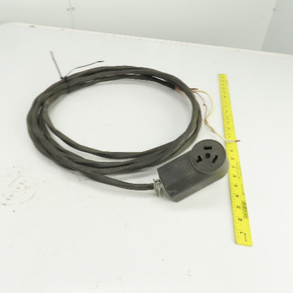 ESSEXEP 8 AWG 3 Conductor Cable W/10AWG Ground Type NM-B 15' W/30A Plug
