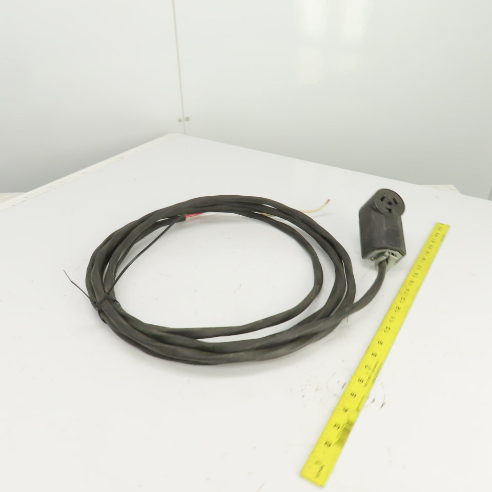 ESSEXEP 8 AWG 3 Conductor Cable W/10AWG Ground Type NM-B 15' W/30A Plug