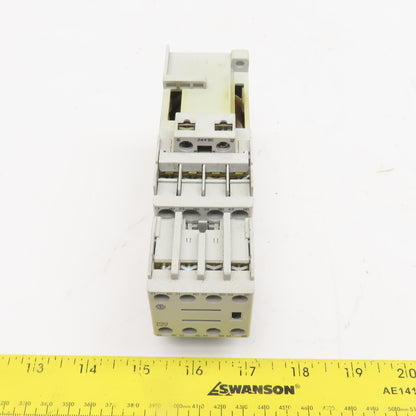 Allen Bradley 700-CF400Z 100-F N/O Contactor 600V 25A 3Ph W/ Aux. 100-F 24VDC