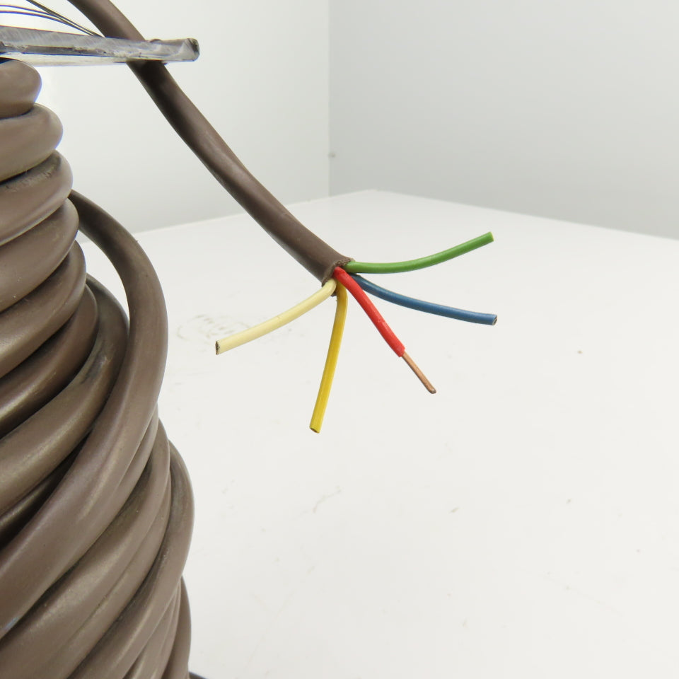 18 AWG  5 Conductor Solid Copper Speaker Wire 136'
