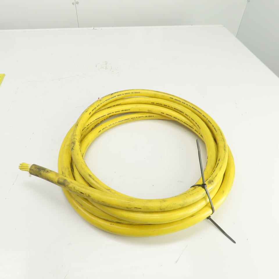 Harnischfeger E-51553 P-H 754 14 AWG 16 Conductor Flexing Cable 600V MTW 19'