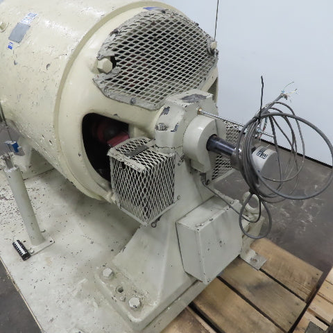 General Electric Type TLC 230VDC 40Hp Absorb Dynamometer Generator W/ Controls