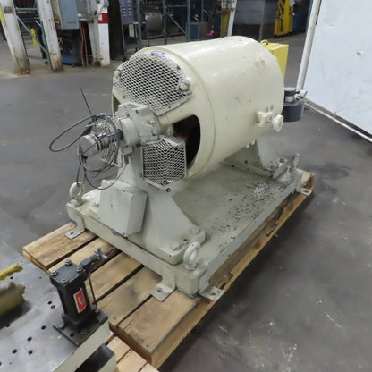 General Electric Type TLC 230VDC 40Hp Absorb Dynamometer Generator W/ Controls