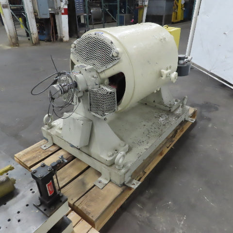 General Electric Type TLC 230VDC 40Hp Absorb Dynamometer Generator W/ Controls